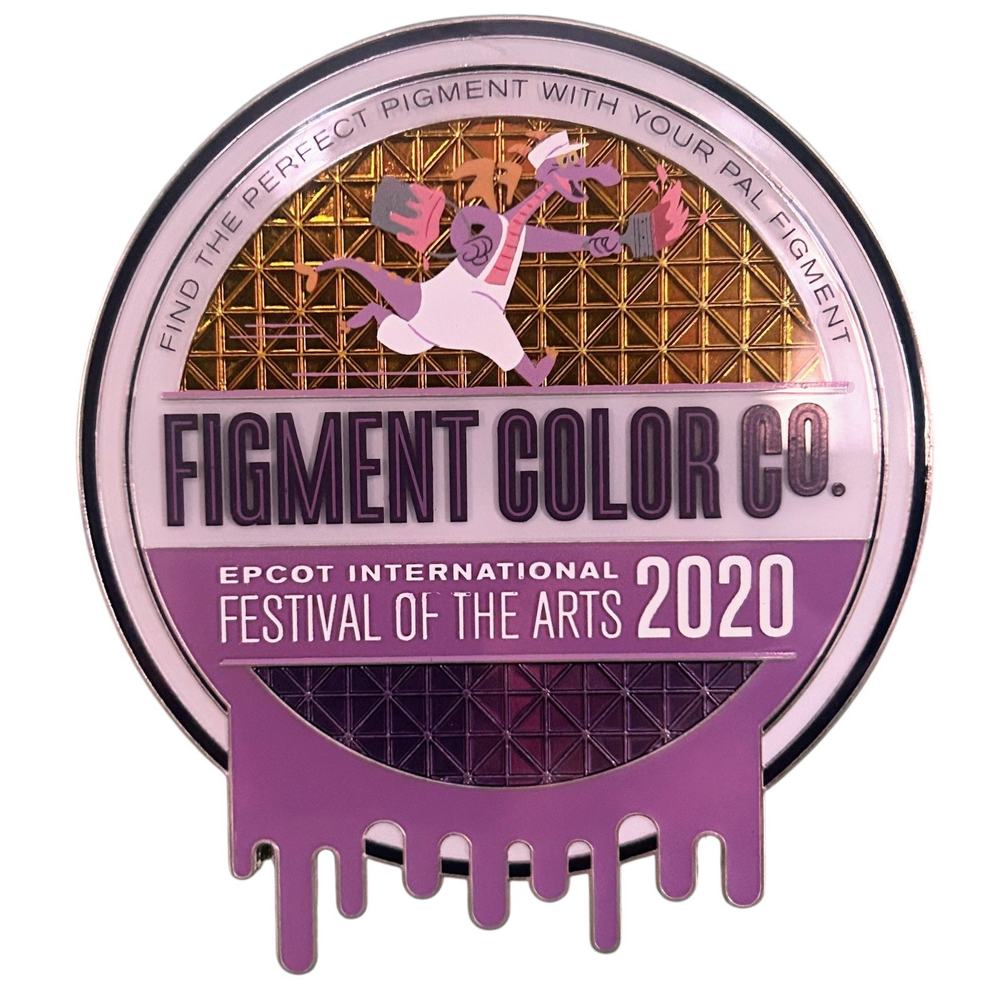 Disney Epcot International Festival of the Arts Figment Color Co. Magnet